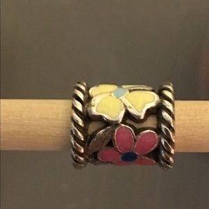 Brighton Jewelry Flowers Spacer Bead